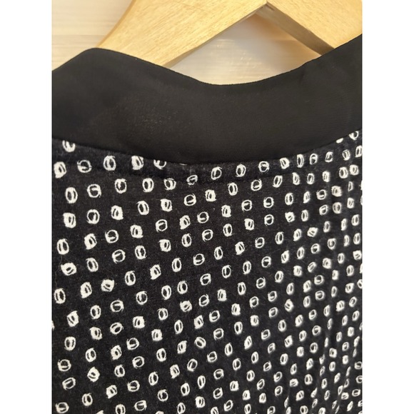 Anthropologie Deletta Linden Sleeveless Dotted Top Tie Neck‎ Women's M - Picture 6 of 6